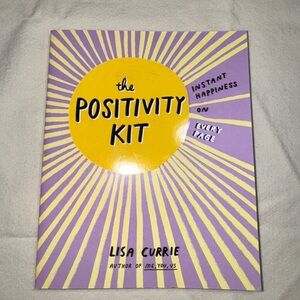 The Positivity Kit Book by Lisa Currie, NEW